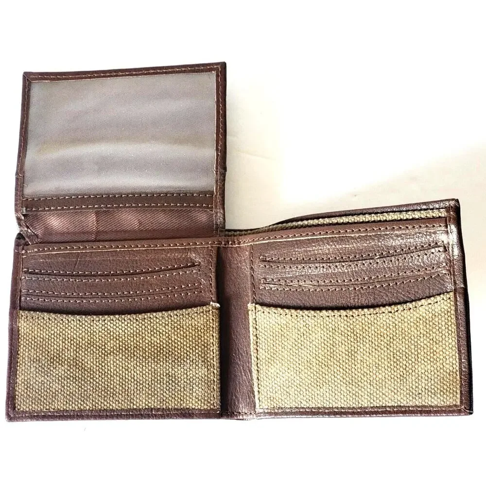 🤠 STS Ranchwear Trailblazer Canvas & Leather Wallet
